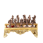 Pure Copper Dashavatar Miniature Set 2.5 Inch - 10 Avatar Collection | Jaipurio